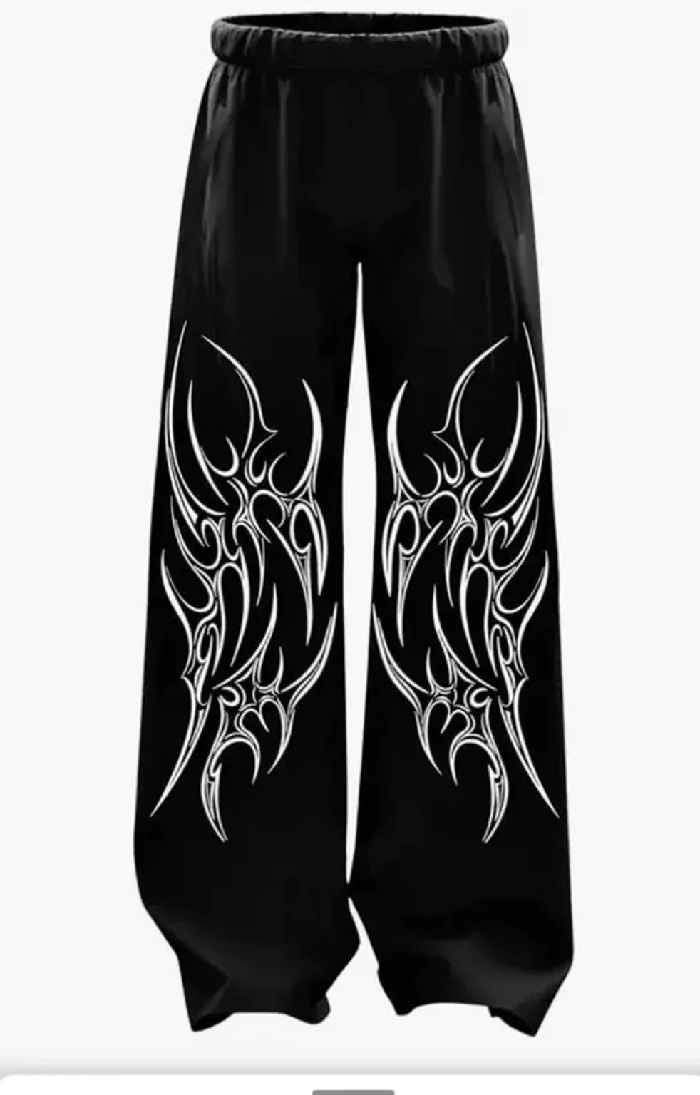 Men Printed Black Track Pants (Copy) - Image 2